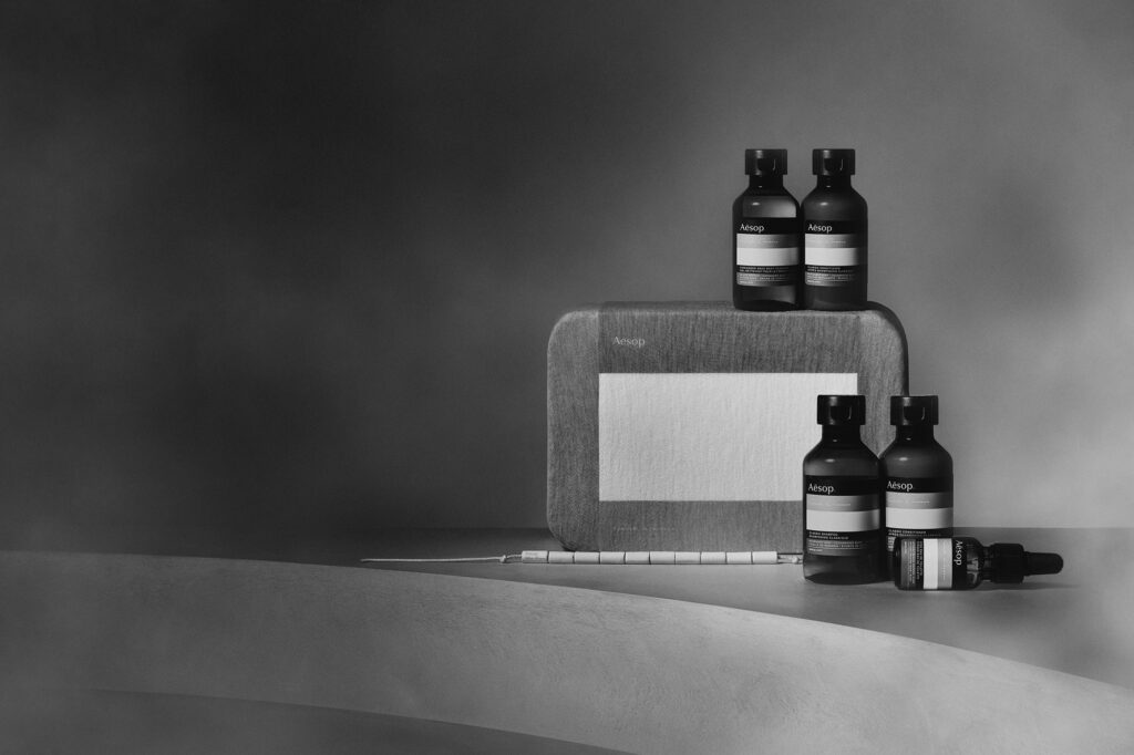 rick owens travel kit aesop