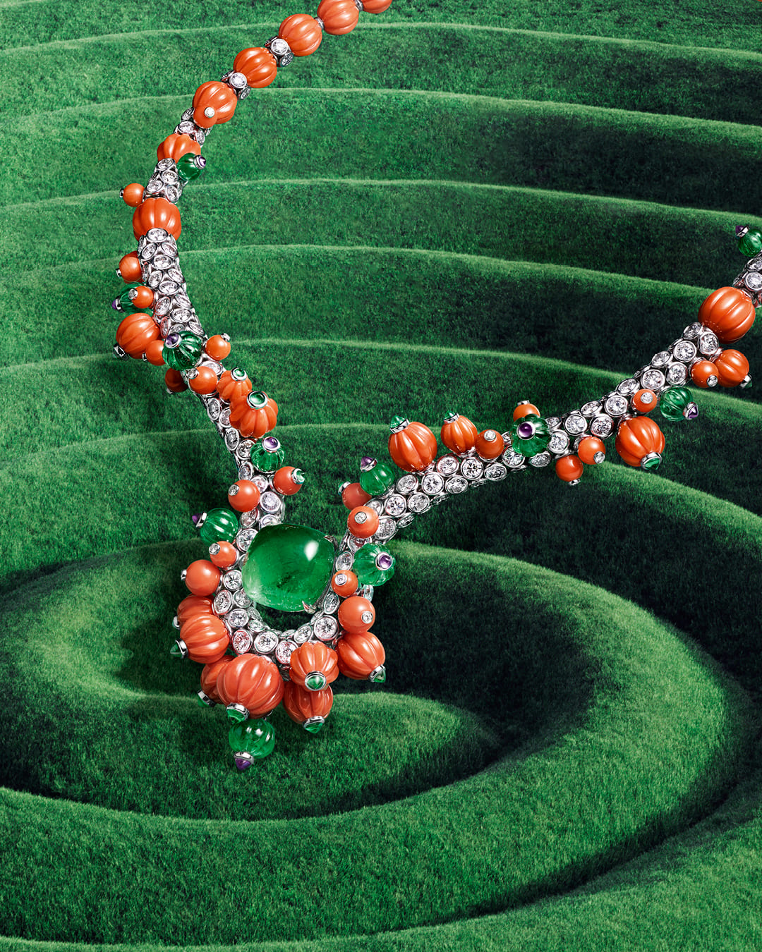 Cartier's High-Jewelry Installation Beautés du Monde in Madrid